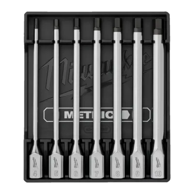 3/8'' Drive Metric Hex Long Bit Socket Set