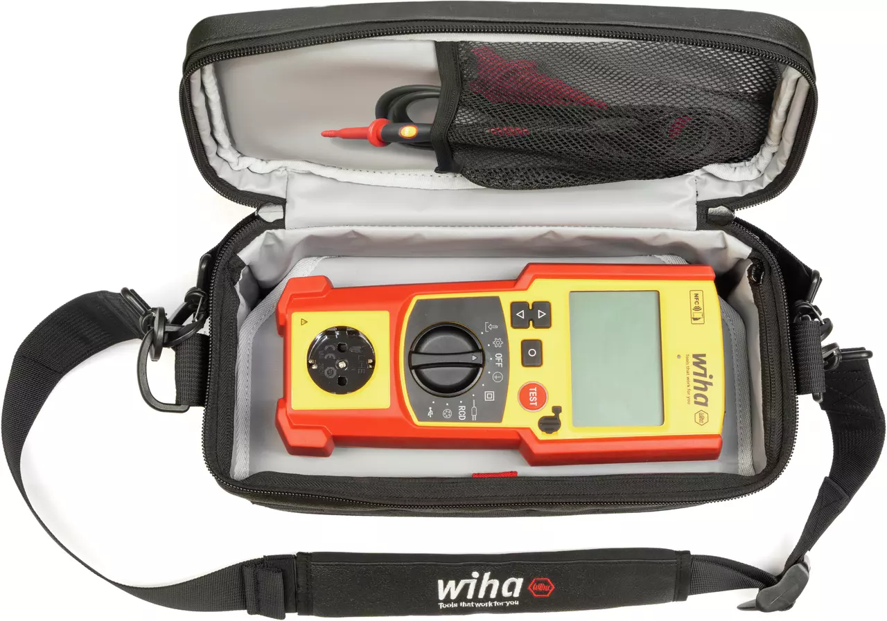 Tester do urządzeń PAT one w torbie seria 25580 WIHA