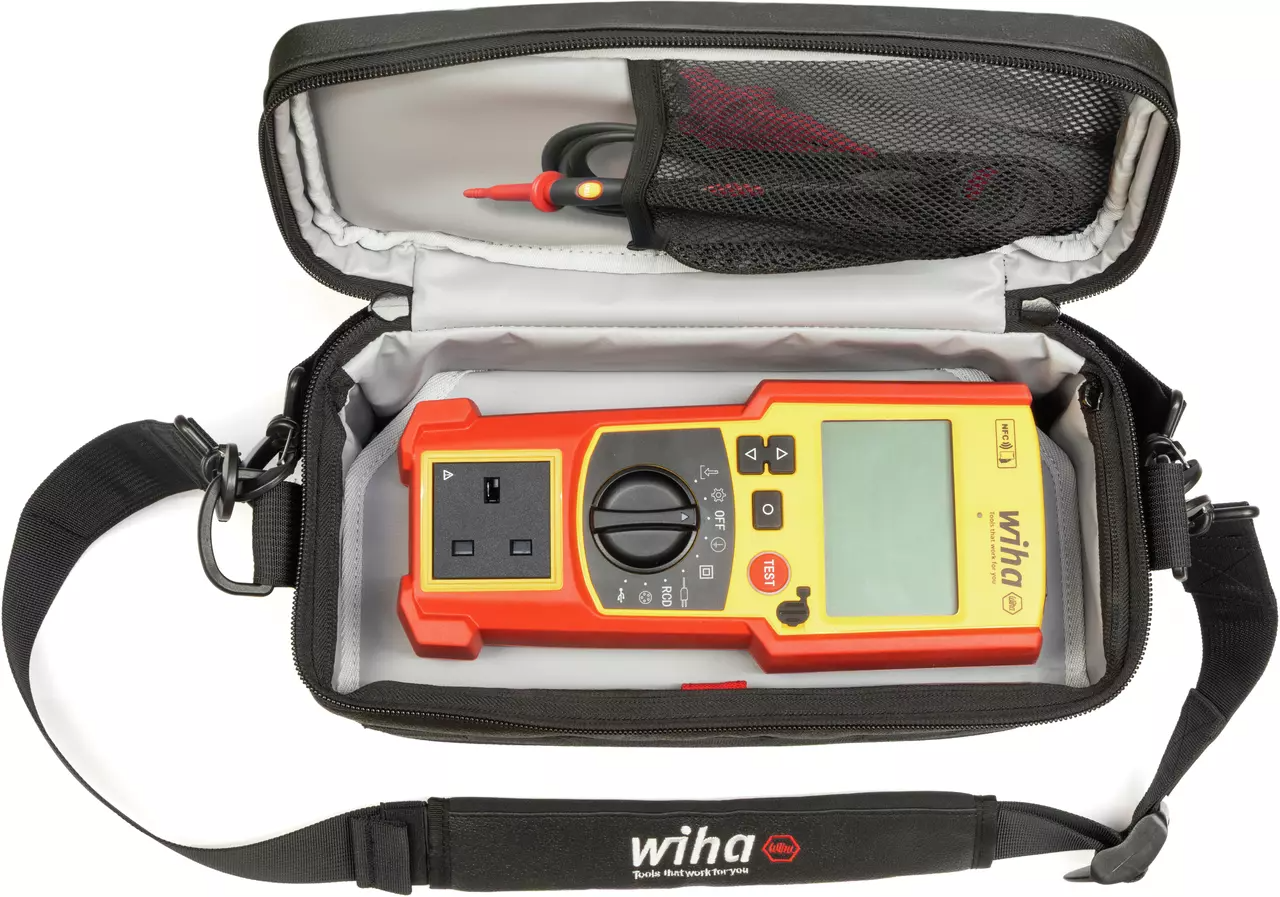 Tester do urządzeń PAT one w torbie seria 25581 WIHA