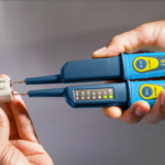 Tester napięcia 2-biegunowy PAN VOLTTESTER 400 FI wskaźnik LED 6-400 V AC/DC / RCD 30mA Pancontrol