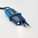 Tester napięcia / ciągłości PANMV-1000AD LED + LCD 12-1000 V AC/DC kolejnośc faz RCD 30mA Pancontrol